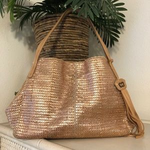 *** Eric Javits *** Rose Gold Purse